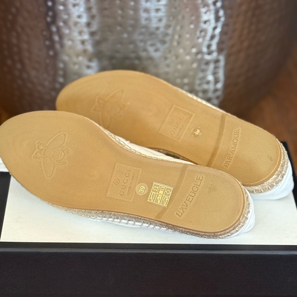 Gucci Espadrille white double G Shoes - Picture 8 of 10